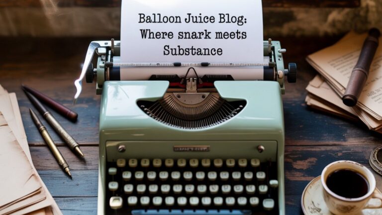 Balloon Juice Blog: Where Snark Meets Substance