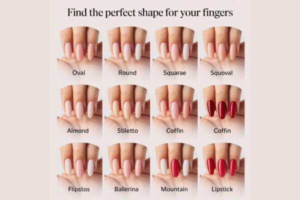 Nail Shape Chart